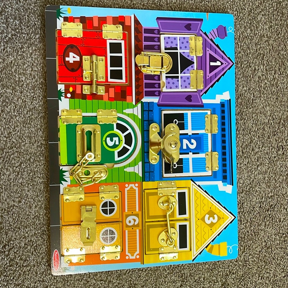 Latch Board Melissa and Doug